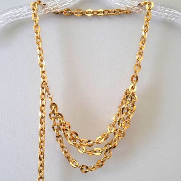 CHAIN LINK BELT |  GOLDTONE